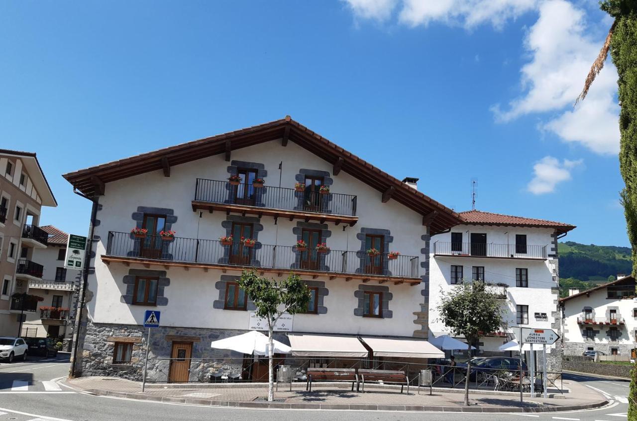 Hostal-Cicloturismo Lopenea Leitza  Buitenkant foto